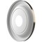 Ekena Millwork Traditional PVC Medallion (Canopies up to 7 1/2"), 13"OD x 3 1/2"ID x 1 1/4"P, Metallic Charcoal CMP13TRCCH - alternate 5